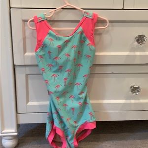 Kandi Kouture Dance Leotard in Flamingo